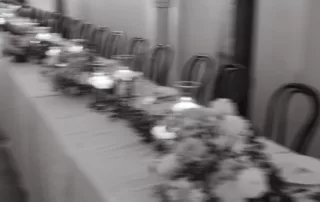 black and white wedding blur | colorado springs wedding venues